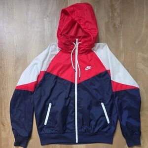 Nike Red Jacket with White Accents